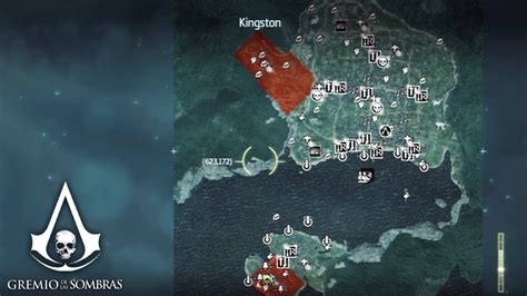 Kingston Mapa De Ac Black Flag Assassin S Creed Assassin S Creed Gremio De Las Sombras