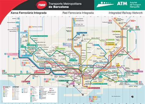 Barcelona Metro Map - Barcelona Spain • mappery