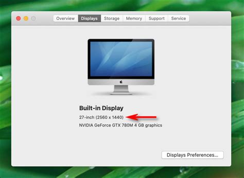 How To Find Your Macs Screen Resolution