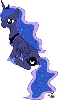 Princess Luna Sitting Down And Looking Adorable By 90sigma On Deviantart