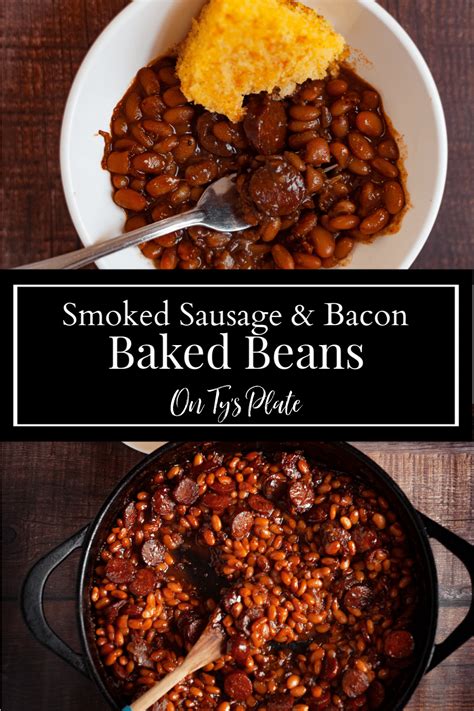 I used some walton's premixes and i watched meatgistics to see how. These Homemade Smoked Sausage Baked Beans make the best summer cookout side dish or a cozy fall ...
