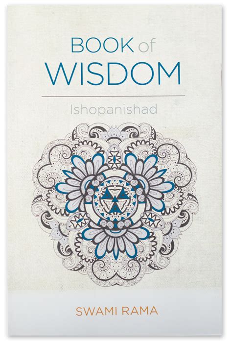 Book Of Wisdom Ishopanishad Himalayan Institute