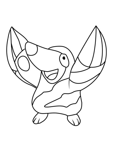 Drilbur Pokemon Coloring Page Download Print Or Color Online For Free