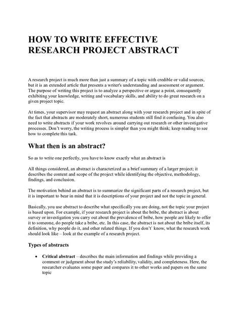 🔥 How To Make An Abstract How To Write An Abstract Step 2022 10 23