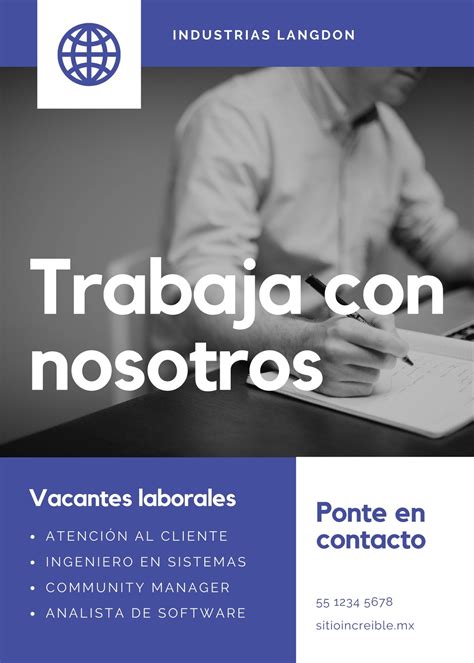 Plantillas Para Anuncios De Vacantes Personalizables Canva