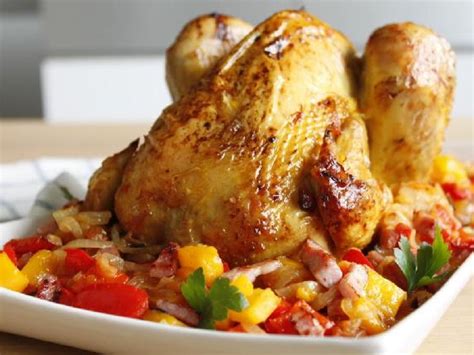 Poulet aux légumes en sac de cuisson au four Recette de poulet aux