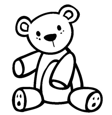 With a teddy bear coloring picture child will be happy, the parents will feel happy when they look especially fun to play while learning to develop imagination how to download teddy bear coloring pages for kids on this article you just need to right click on the image. Teddy Bear Coloring Page for Kids | Color Luna