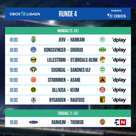 Maybe you would like to learn more about one of these? Spillplanen for 2020 er klar! / OBOS-ligaen
