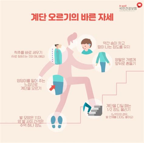 계단오르기 운동효과 운동방법 총정리