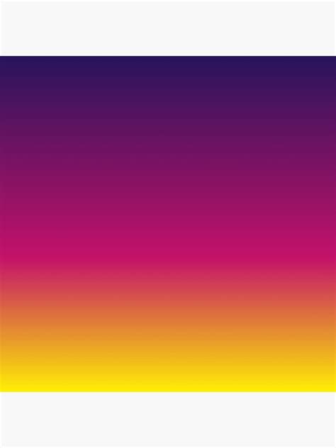 Fabled Sunset — Minimal Gradient Ombre Colorful Hipster Design For