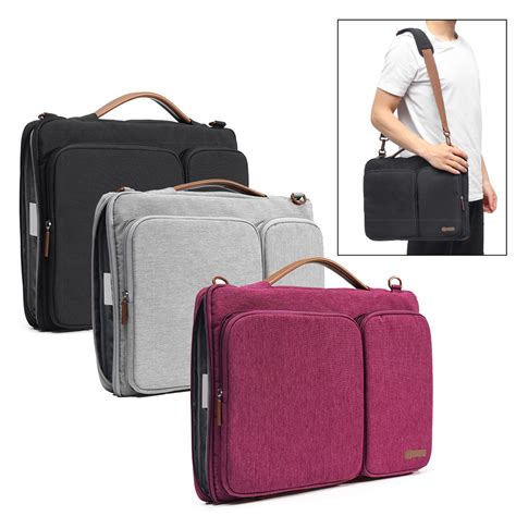 156 Inch Notebook Shoulder Bag Laptop Handbag Portable Travel Notebook