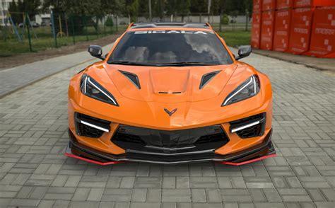 new widebody kit gives corvette c8 stingray supercar looks carbuzz