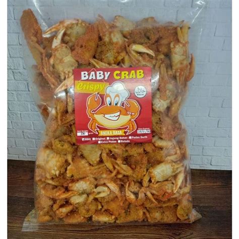 Jual Camilan Halal Baby Crab Crispy Gr Krispi Di Lapak Baby Crab