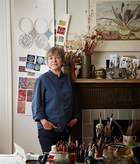 In The Studio Angie Lewin Artists And Illustrators