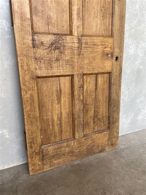 Reclaimed Pitch Pine Solid Internal Door P