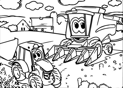 Tractor Coloring Pages To Print At Getdrawings Free Download