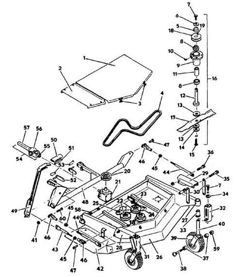 Kubota Mower Deck Parts Diagram Happiness