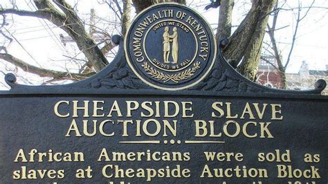 Once A Slave Auction Block Cheapside Could Soon Be Renamed After A