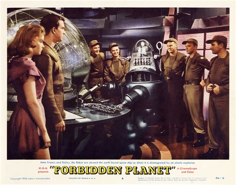 Forbidden Planet Action Adventure Sci Fi Robot Poster Yr Wallpapers Hd Desktop And