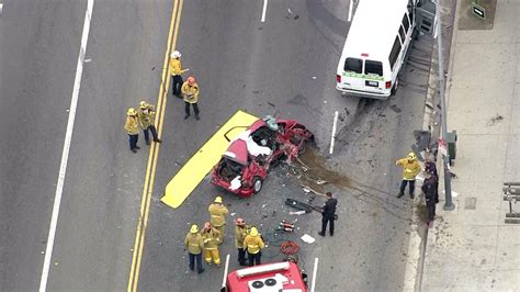 Brother And Sister Killed In ‘catastrophic Wrong Way Crash On Pch In Wilmington Ktla