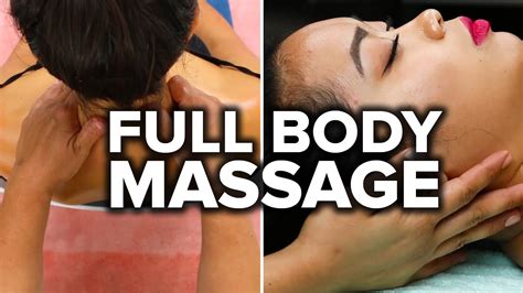 Lesson Plan The Art Of Full Body Partner Massage Enhancing Connection