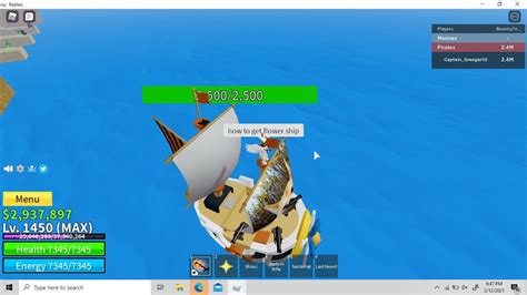 How To Get Flower Shipblox Fruit I Recommend You Turn Off The Volume