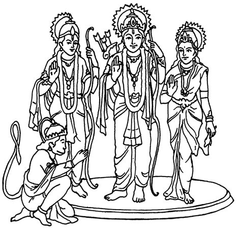 Home » hinduism coloring pages » hinduism coloring pages baby hanuman printable hinduism coloring pages baby hanuman printable free hinduism coloring pages baby hanuman printable printable for kids and adults. Lord Rama And Sita Maa With Laxman And Lord Hanuman Diwali ...