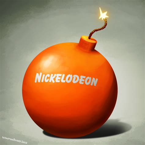 Nickelodeon Logo Bomb By Wontonrhino On Deviantart