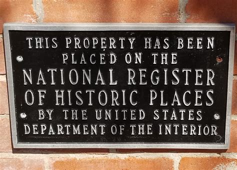 Photo National Register Of Historic Places