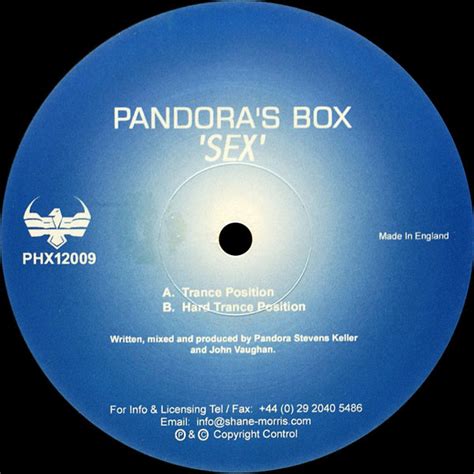 Pandoras Box Sex Underground Knowledge