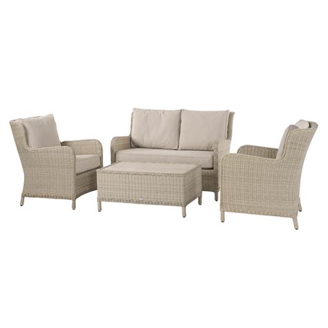 Bramblecrest Chedworth 2 Seat Outdoor Sofa Set Inside Out Living