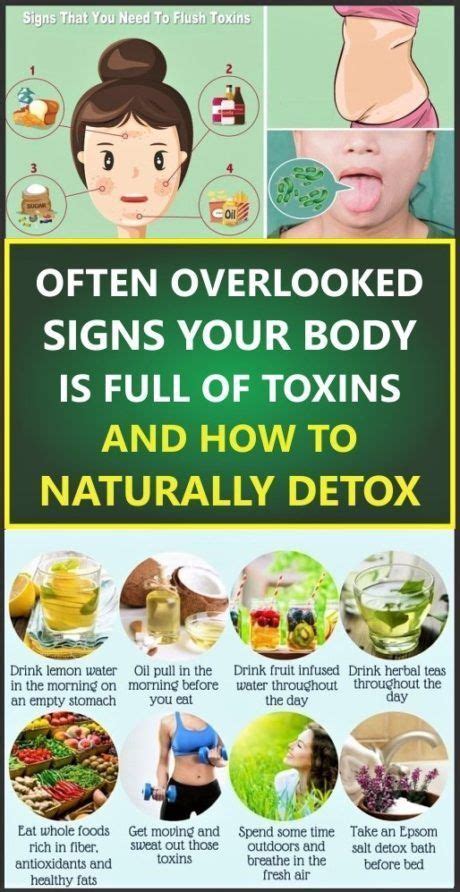 9 Overlooked Signs Your Body Is Full Of Toxins And How To Naturally