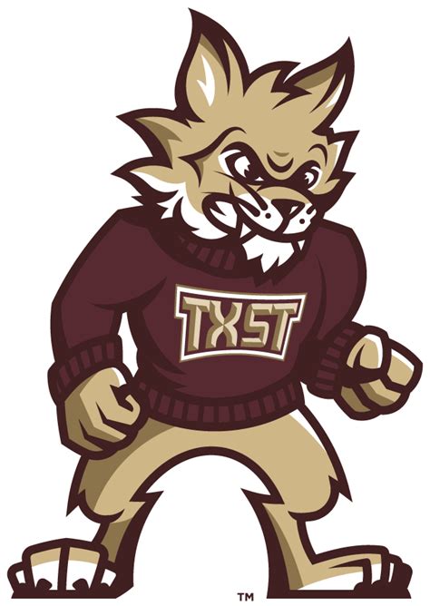 Texas State Bobcats Logo Mascot Logo Ncaa Division I S T Ncaa S