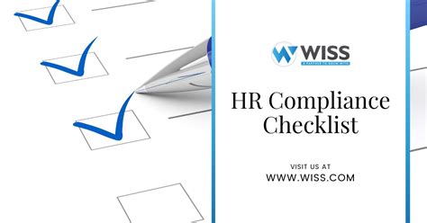 Hr Compliance Checklist Wiss And Company Llp
