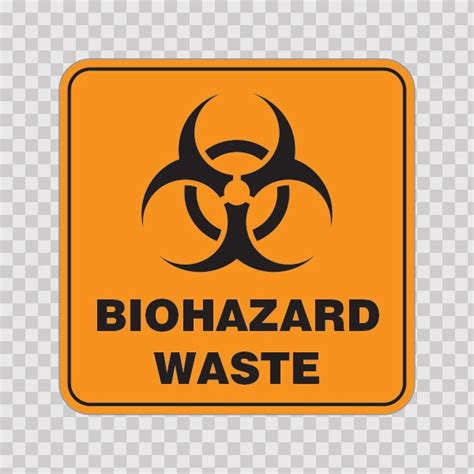 Printed Vinyl Biohazard Waste Stickers Factory