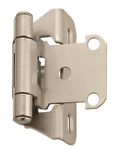 Welcome to the cabinet hinges store, where you'll find great prices on a wide range of different cabinet hinges for your home. Amerock 1/4" Overlay, Partial Wrap, Self Closing Hinge in ...