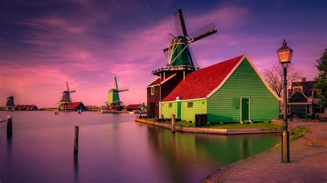 Colorful Village Home Netherlands 4k 5k Hd Wallpapers Hd Wallpapers