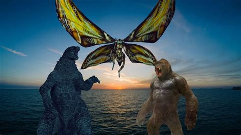 Godzilla Kong And Mothra Live And Learn Youtube