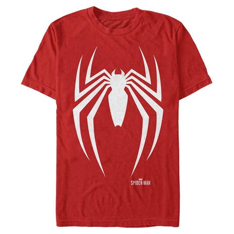 Marvel Spider Man Minimal Spider Logo T Shirt GameStop