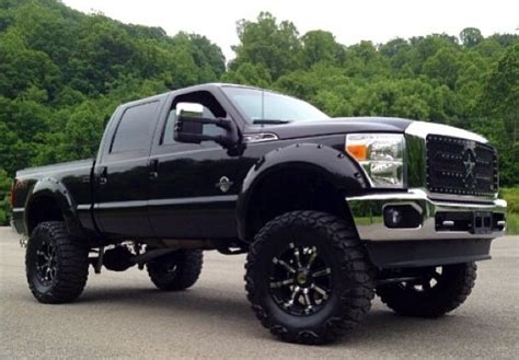 Lifted Black F250 Dressed In Rbp Accessories Ill Take It Ford