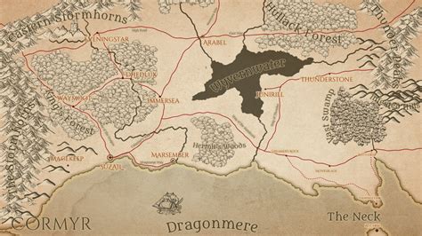 Pin By Eric Rhea On Maps In 2021 Map Forgotten Realms