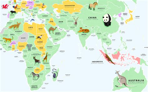 Top 116 National Animals Of Countries