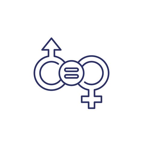 Gender Equality Equal Rights Line Icon 3062567 Vector Art At Vecteezy