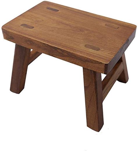 Golden Sun Solid Wood Small Stool For Kids Foot Stool