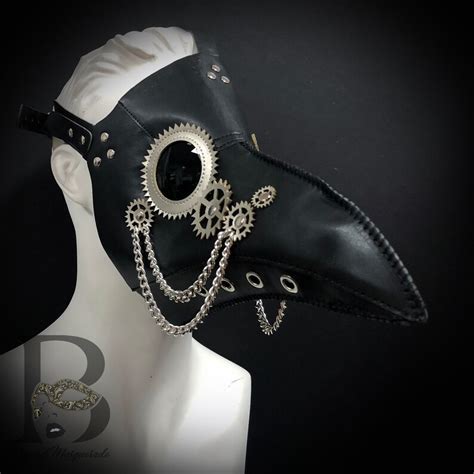 Plague Doctor Bird Mask Raven Mask Long Nose Steampunk Costume Etsy