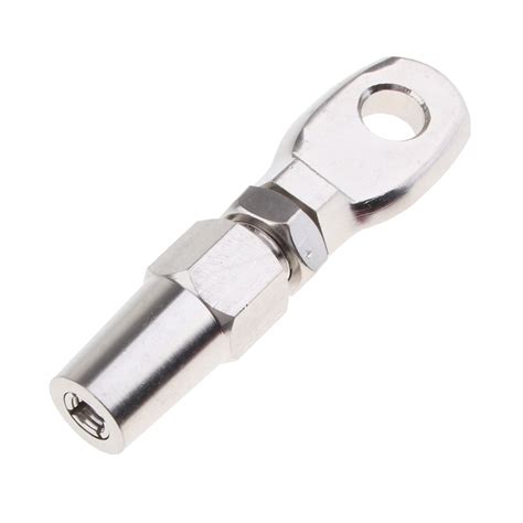 10mm 316 Stainless Steel Wire Rope Swageless Eye Terminal End