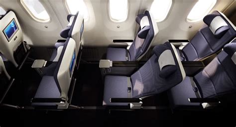 British Airways Boeing 787 World Traveller Plus Cabin Seats Business