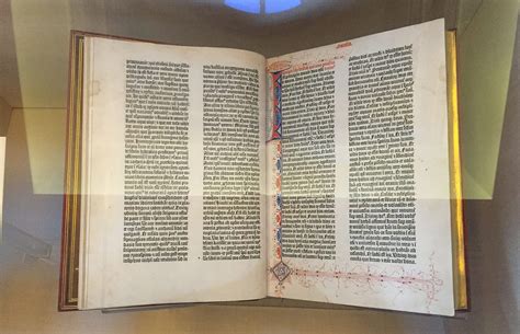 The Unintended Inspiration Of Gutenbergs Bible Dr Paul Schempp