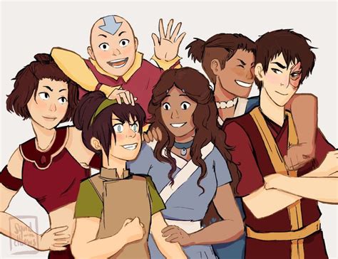 Team Avatar Team Avatar Avatar Airbender The Last Avatar