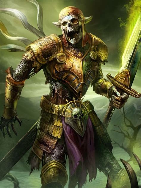 Pin By Randyll Blackwood On Necromancer Skeleton Warrior Concept Art